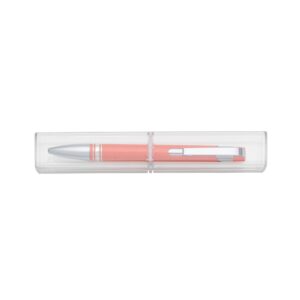 CANETA SEMI – METAL C/ TUBINHO ACRILICO