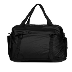 BOLSA COURO SINTÉTICO EXPANSÍVEL 36L