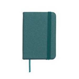 MINI CADERNETA SINTÉTICA BRILHANTE
