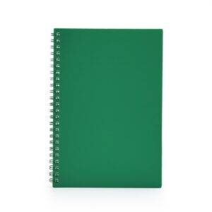 CADERNO A5 PLÁSTICO