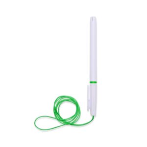 CANETA PLÁSTICA COM CORDÃO