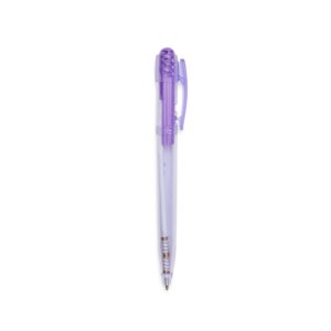 CANETA PLASTICA TRANSLUCIDA