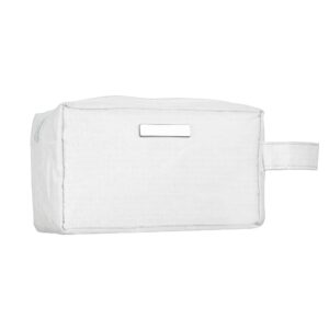 NECESSAIRE PVC IMPERMEÁVEL C/ PLAQUINHA