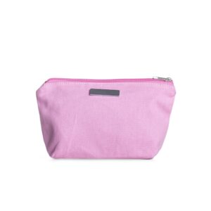 NECESSAIRE DE LONA COM PLAQUINHA
