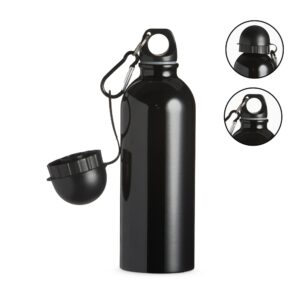 SQUEEZE INOX 500ML C/ BICO E MOSQUETÃO